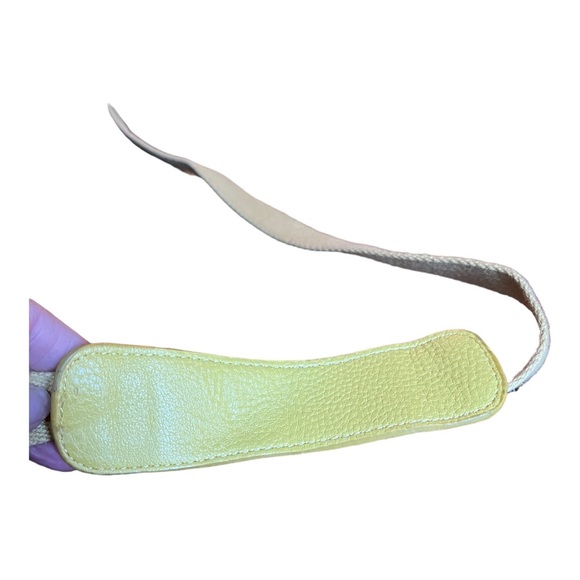 The Sak Iris Leather Crossbody Bag in Bright Lemon Yellow - Picture 12 of 16